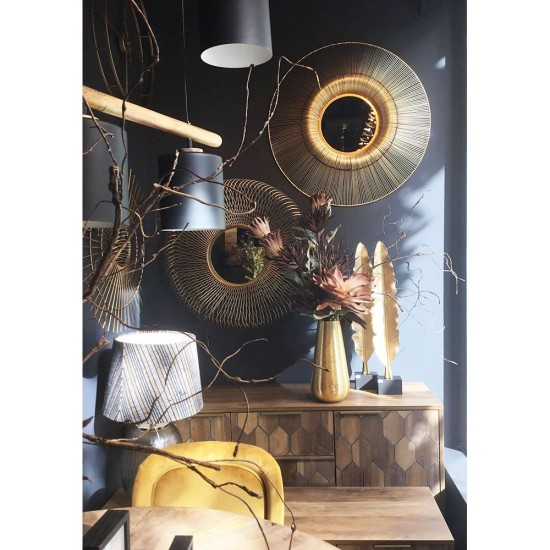 Διακοσμητικό Feathers χρυσό