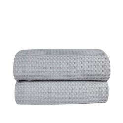 SOHO 22 ΚΟΥΒΕΡΤΑ ΜΟΝΗ ΒΑΜΒΑΚΕΡΗ  WAFFLE SOHO 22 ΚΟΥΒΕΡΤΑ ΜΟΝΗ ΒΑΜΒΑΚΕΡΗ  WAFFLE