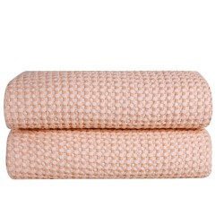 ILLUSION 13  ΚΟΥΒΕΡΤΑ ΜΟΝΗ ΒΑΜΒΑΚΕΡΗ  WAFFLE ILLUSION 13  ΚΟΥΒΕΡΤΑ ΜΟΝΗ ΒΑΜΒΑΚΕΡΗ  WAFFLE