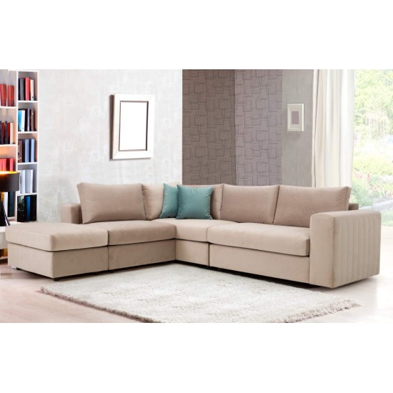 Γωνιακός καναπές Smooth